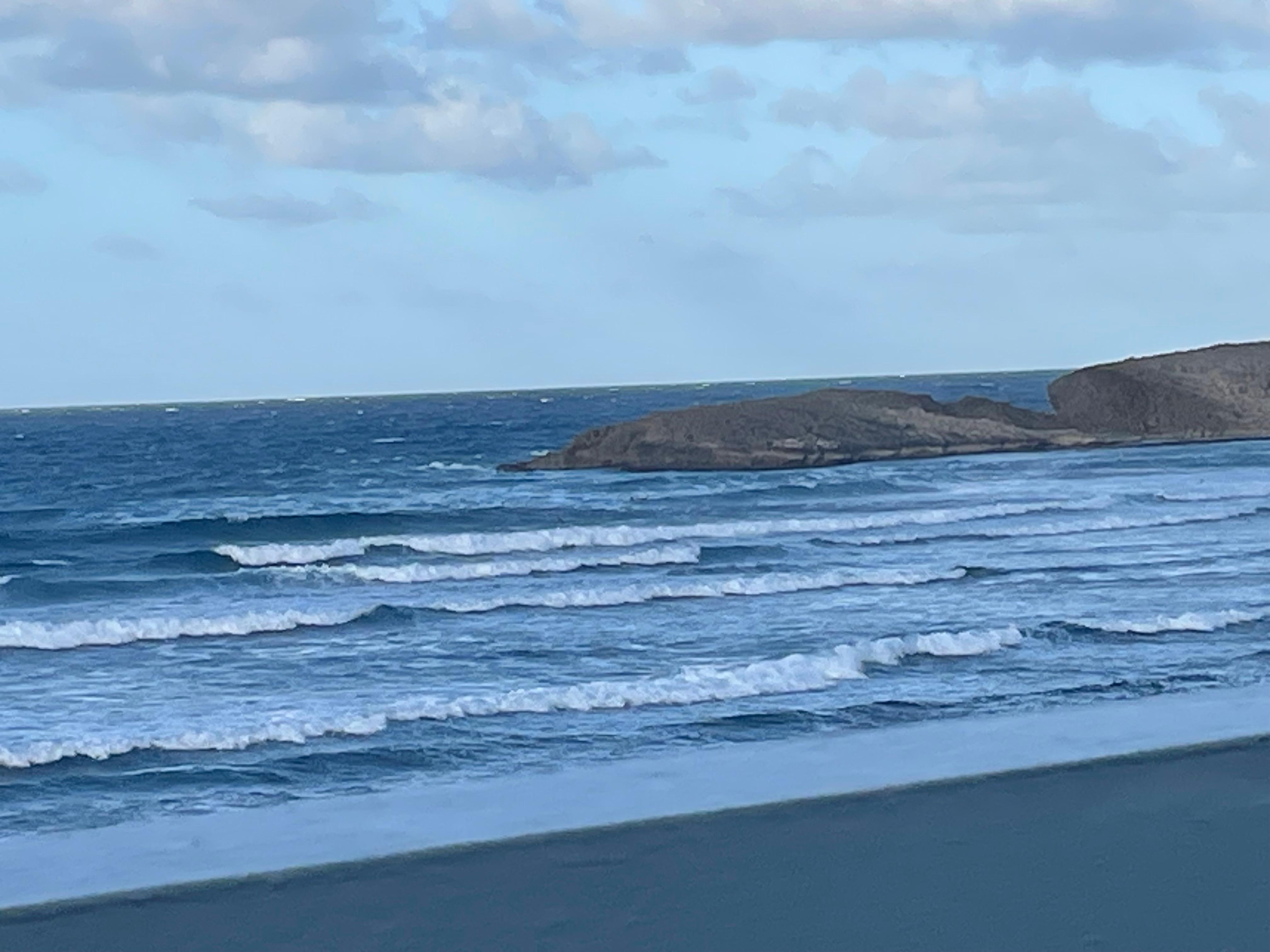 View from our balcony. 