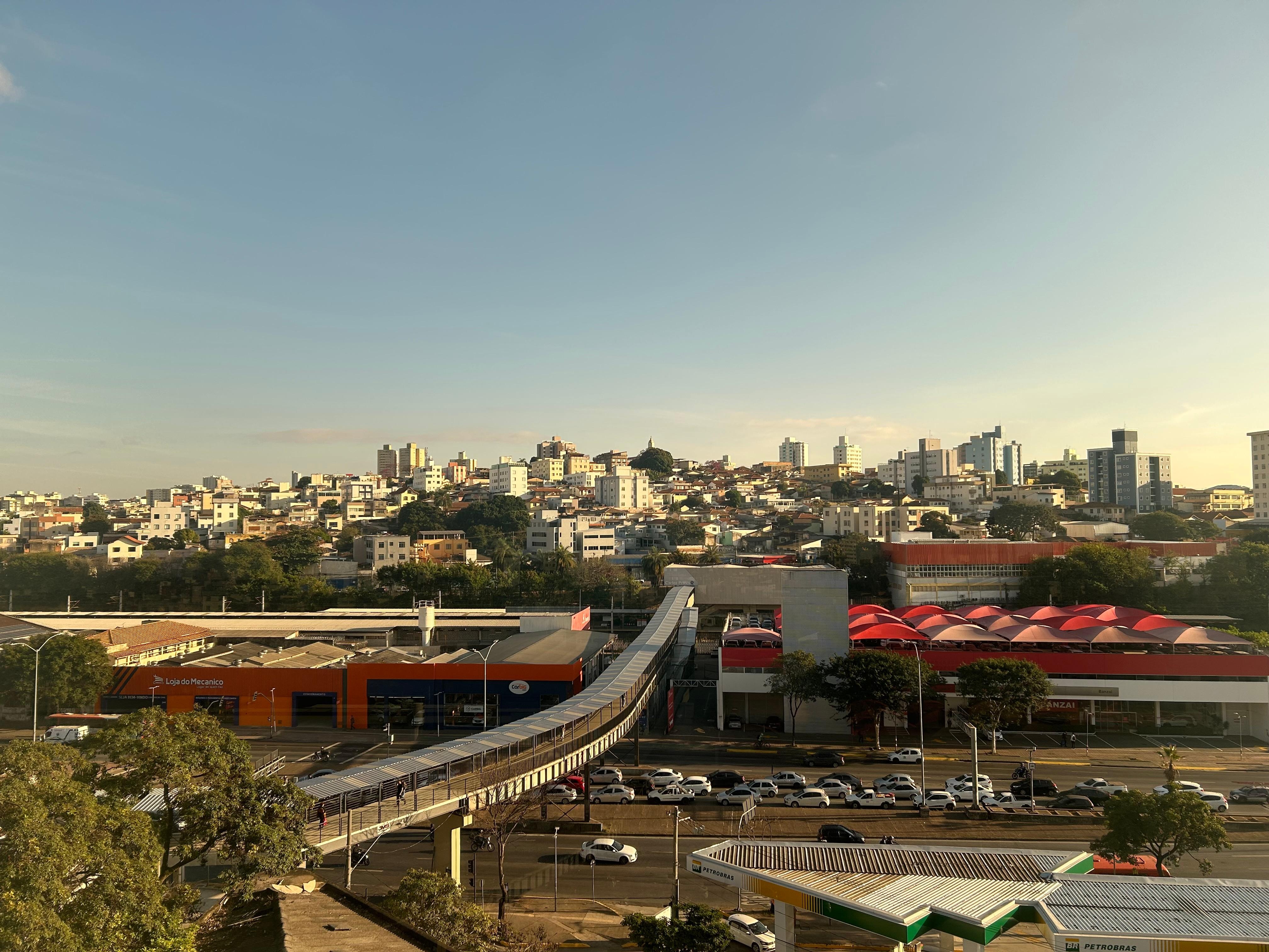 Vista do quarto. 