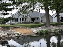 View of home from the channel.