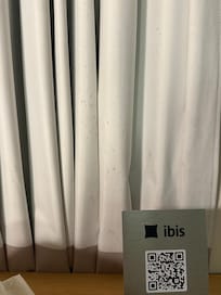 The dirt along the curtains. If I could’ve photographed the smell of the room/bathroom, I would’ve. Barbaric.