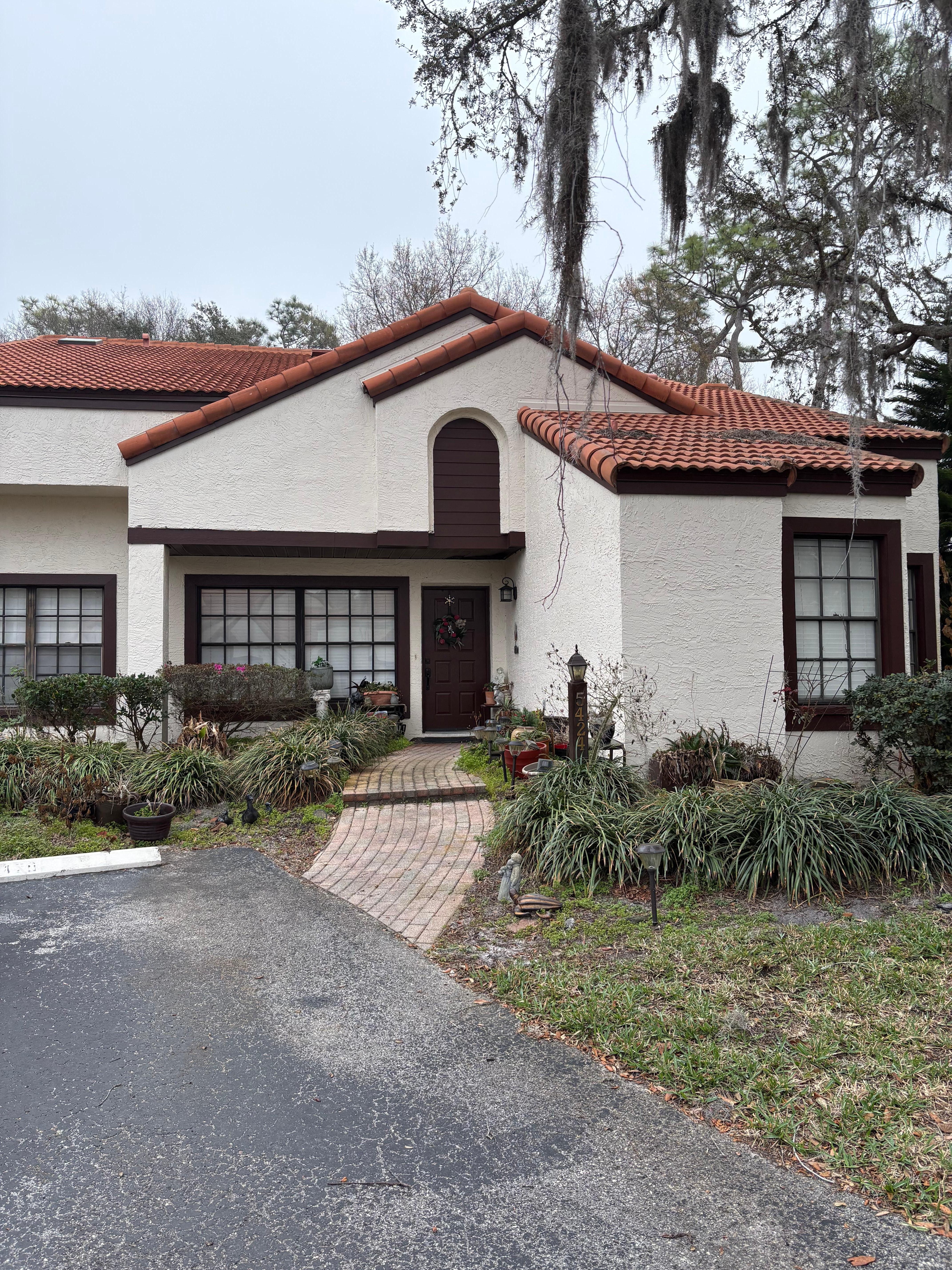 Not the actual house but it is very similar to this. The actual house is on the opposite side 