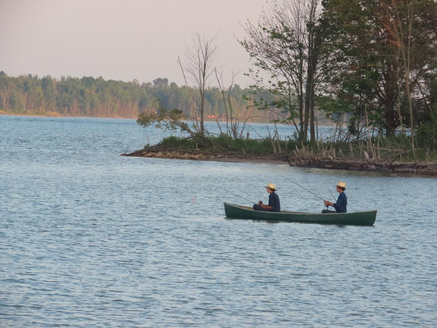 Boaters at Dunbar Park