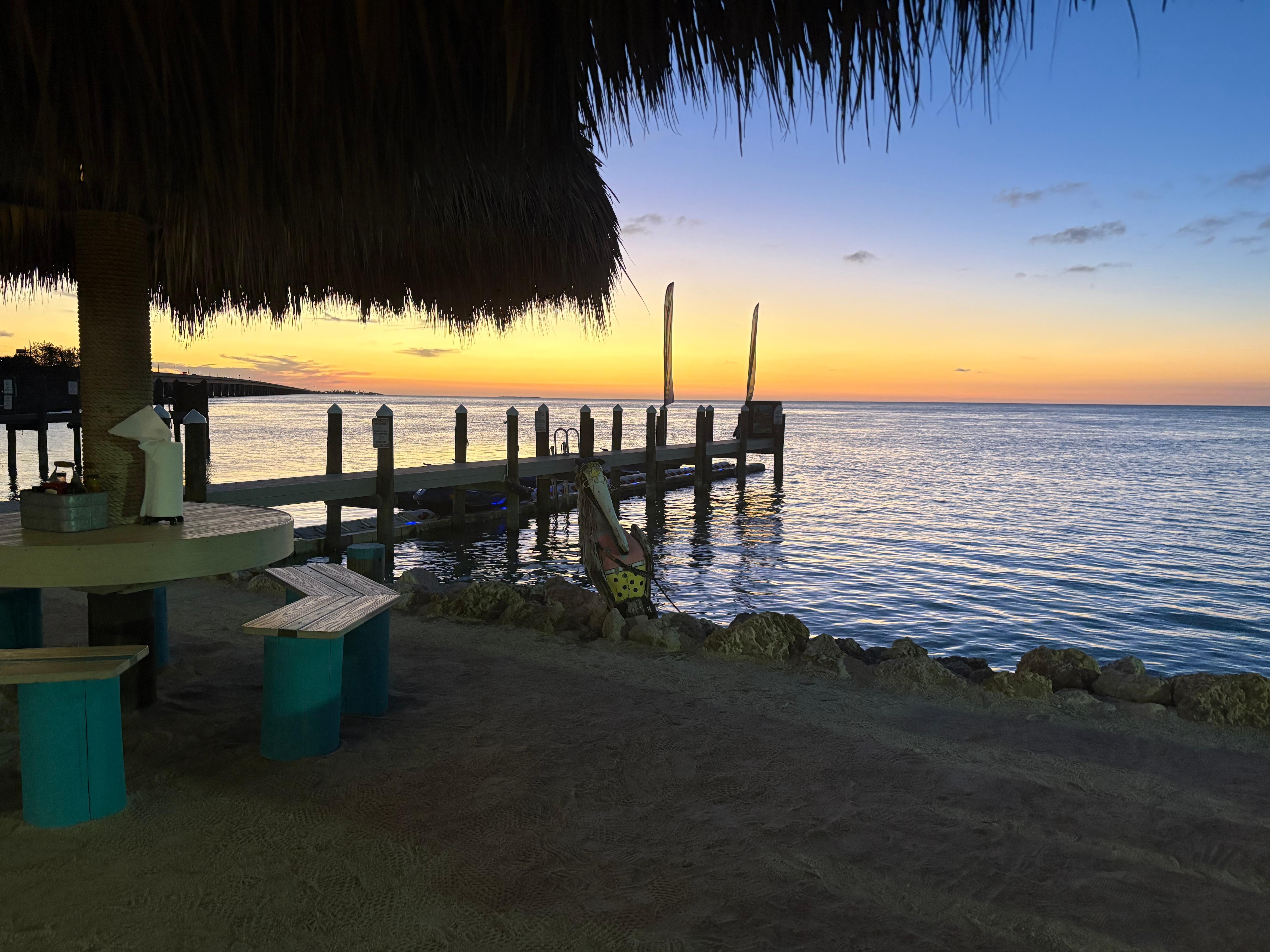 View while eating dinner-on location-food was delicious. 