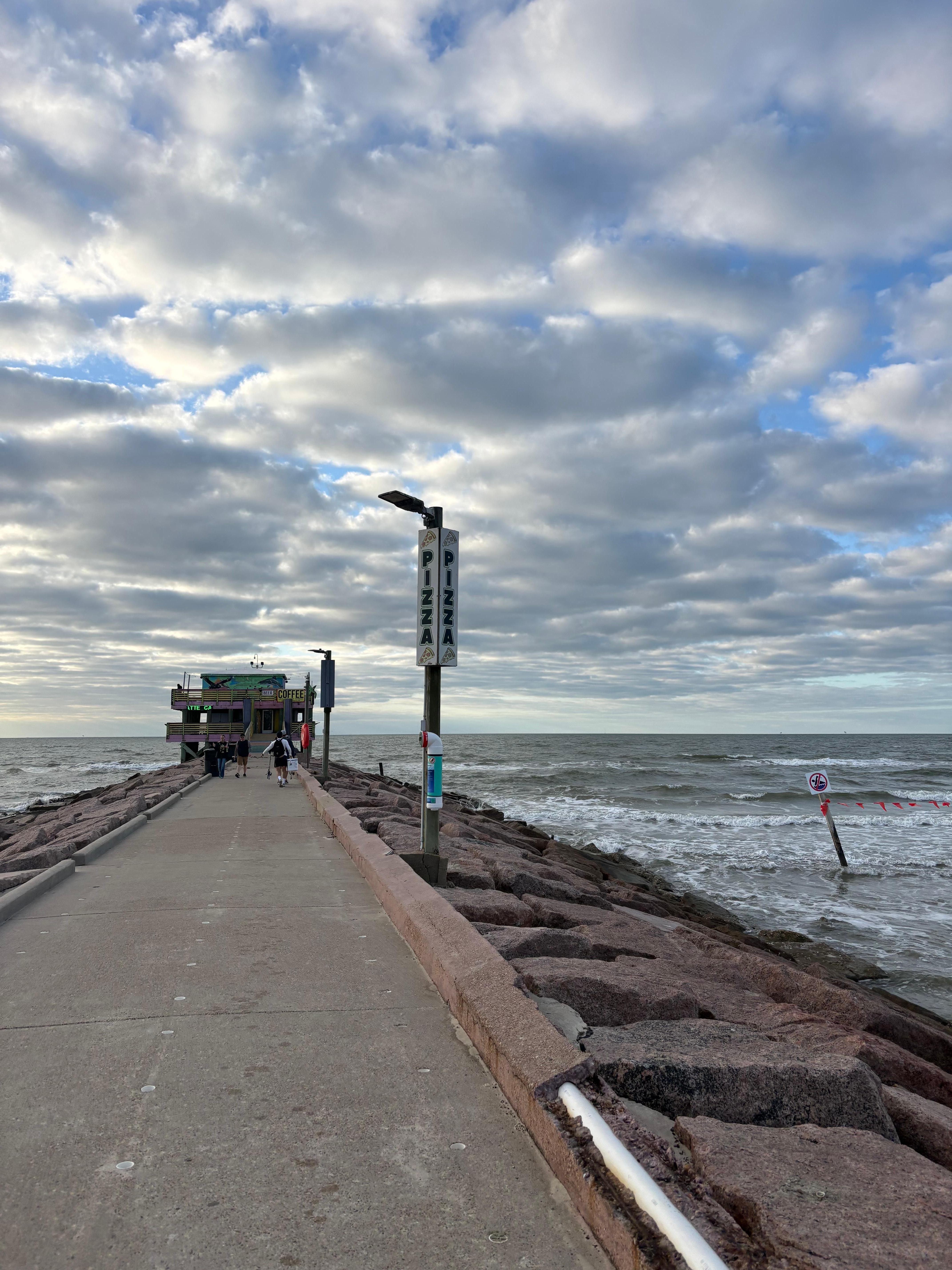 Not too far from coffee and a cool fishing spot!