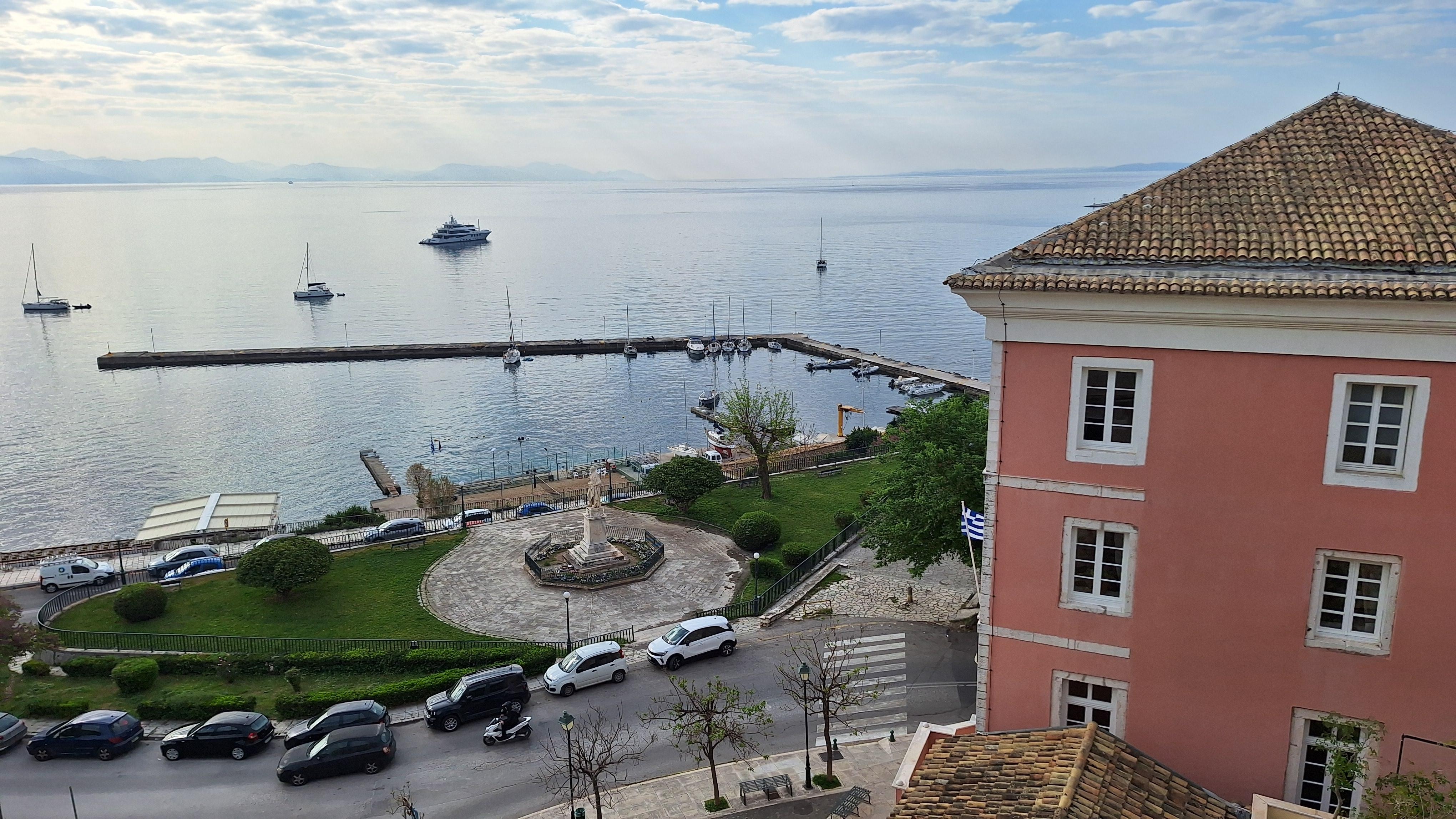 View from the bedroom window