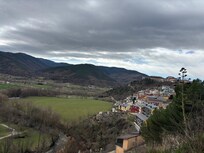 Vue sur la Ciutat à partir du château