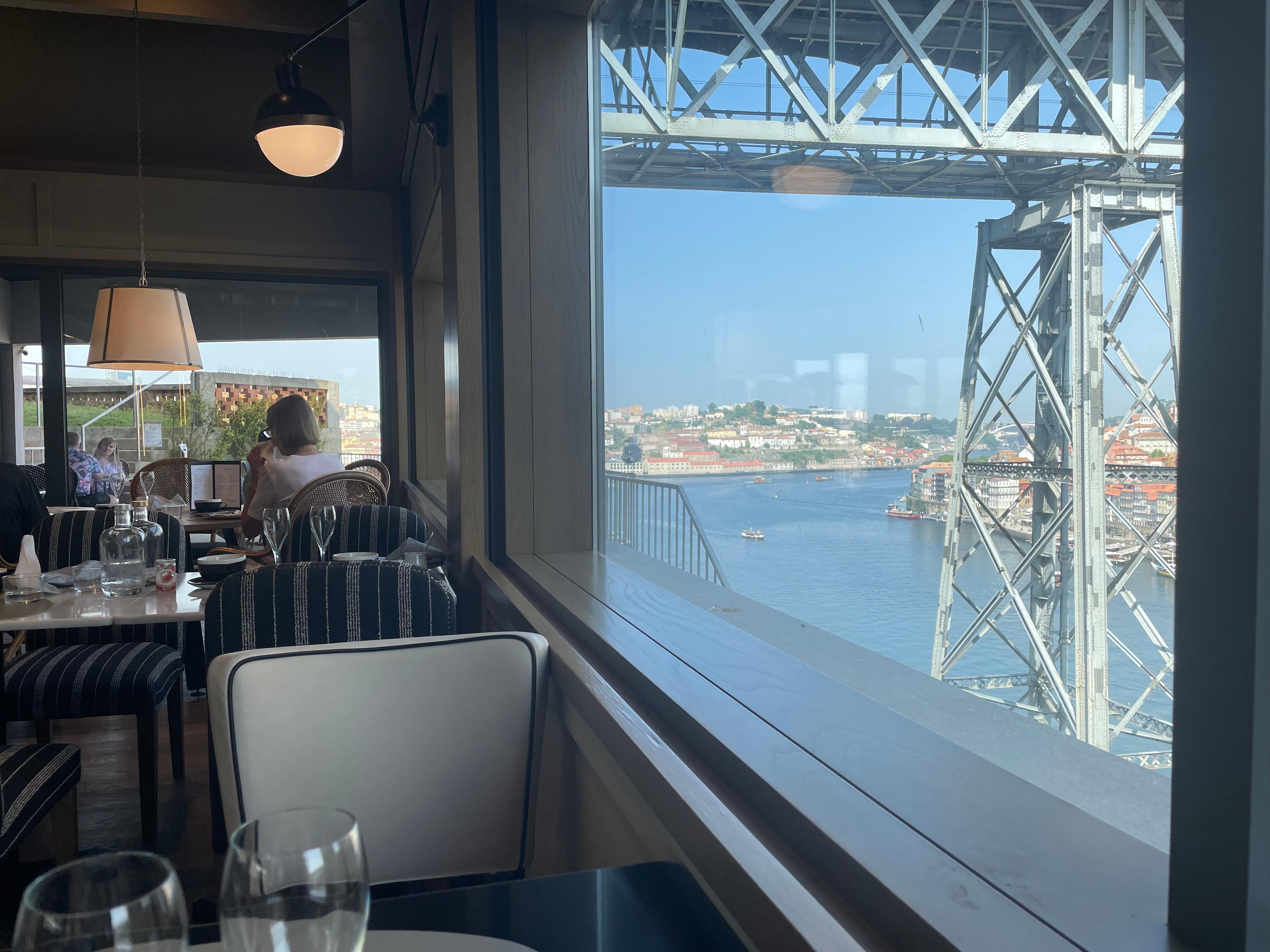 The view from the dining room