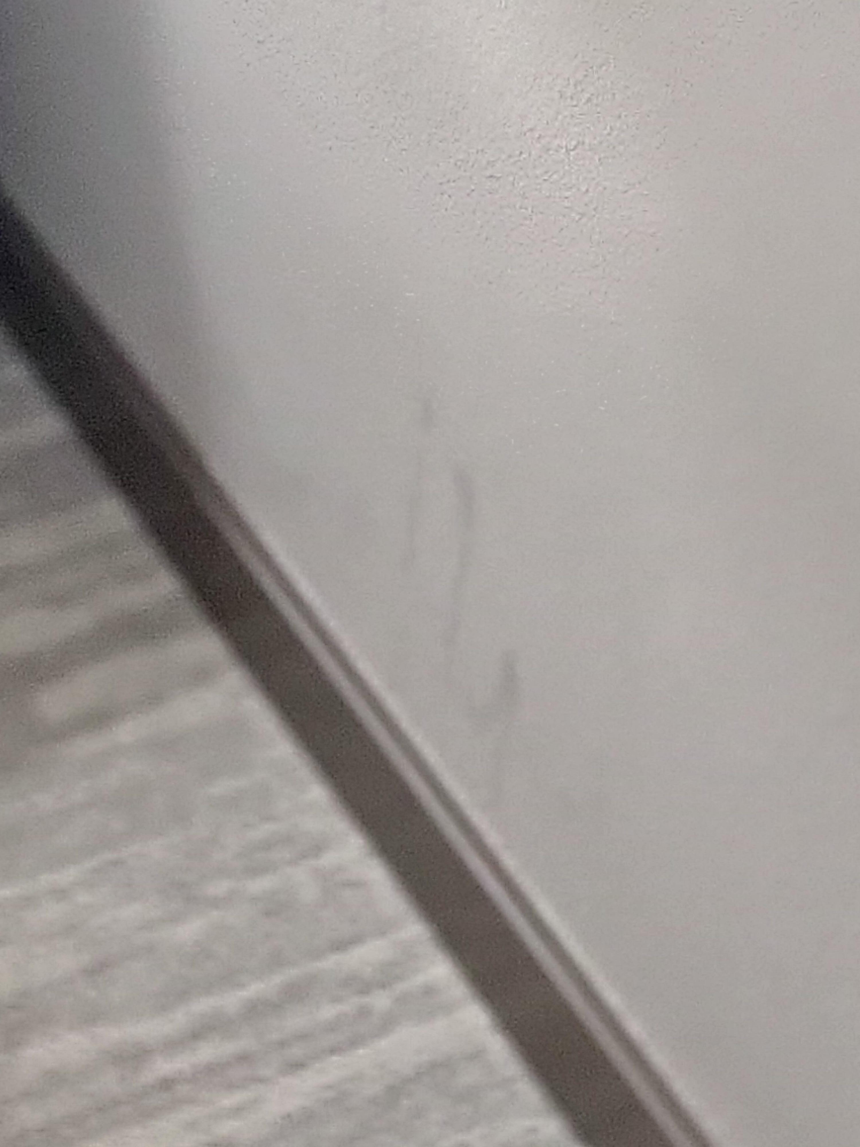 Stained wall