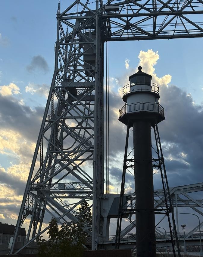 Just a few steps from the front door.