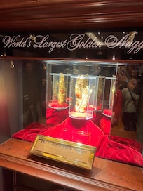 Inside the Golden Nugget Hotel.