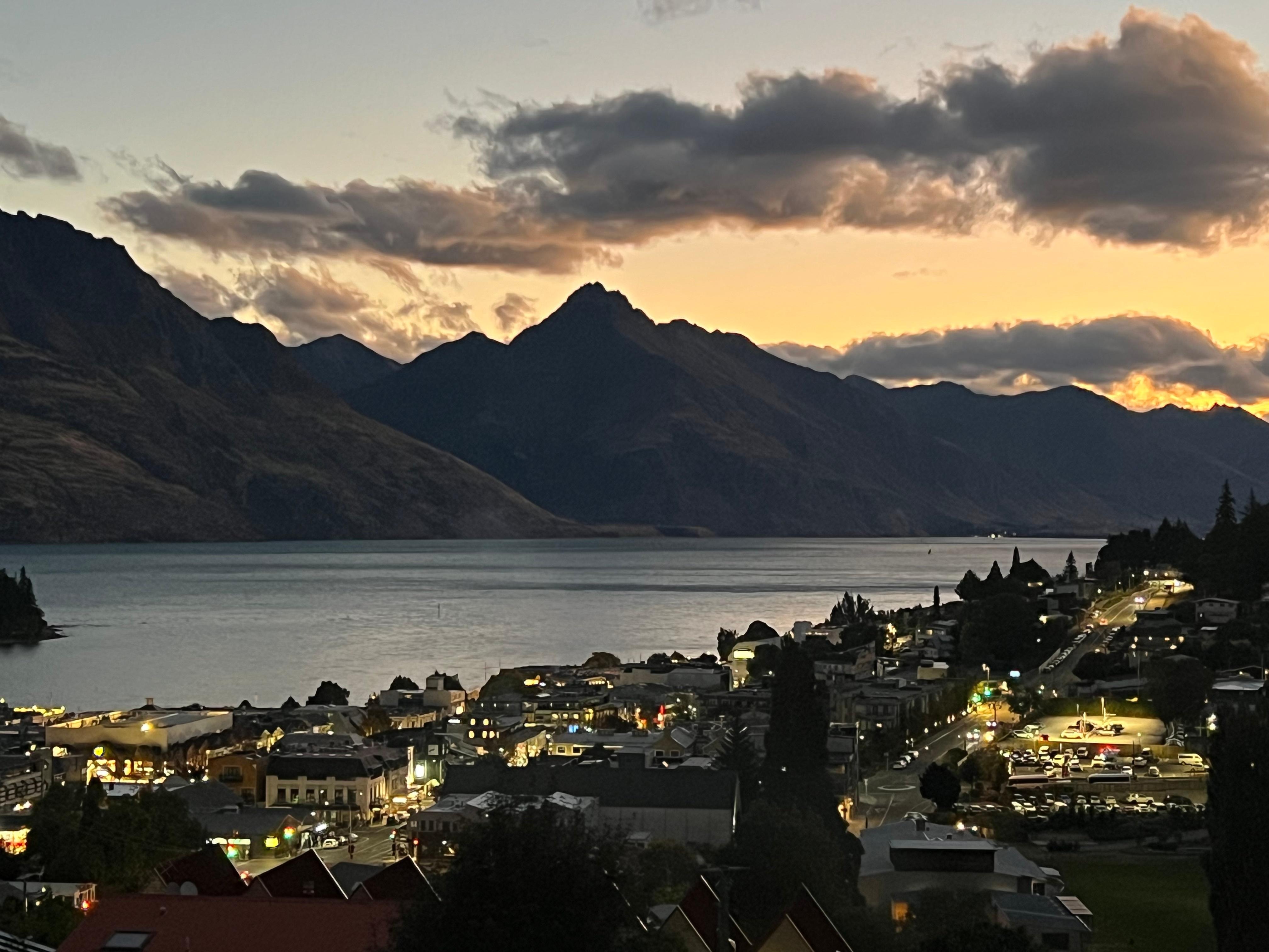 View from living room! We don't have that in Illinois!