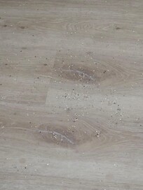 Disgusting floor...dirty, zoom in