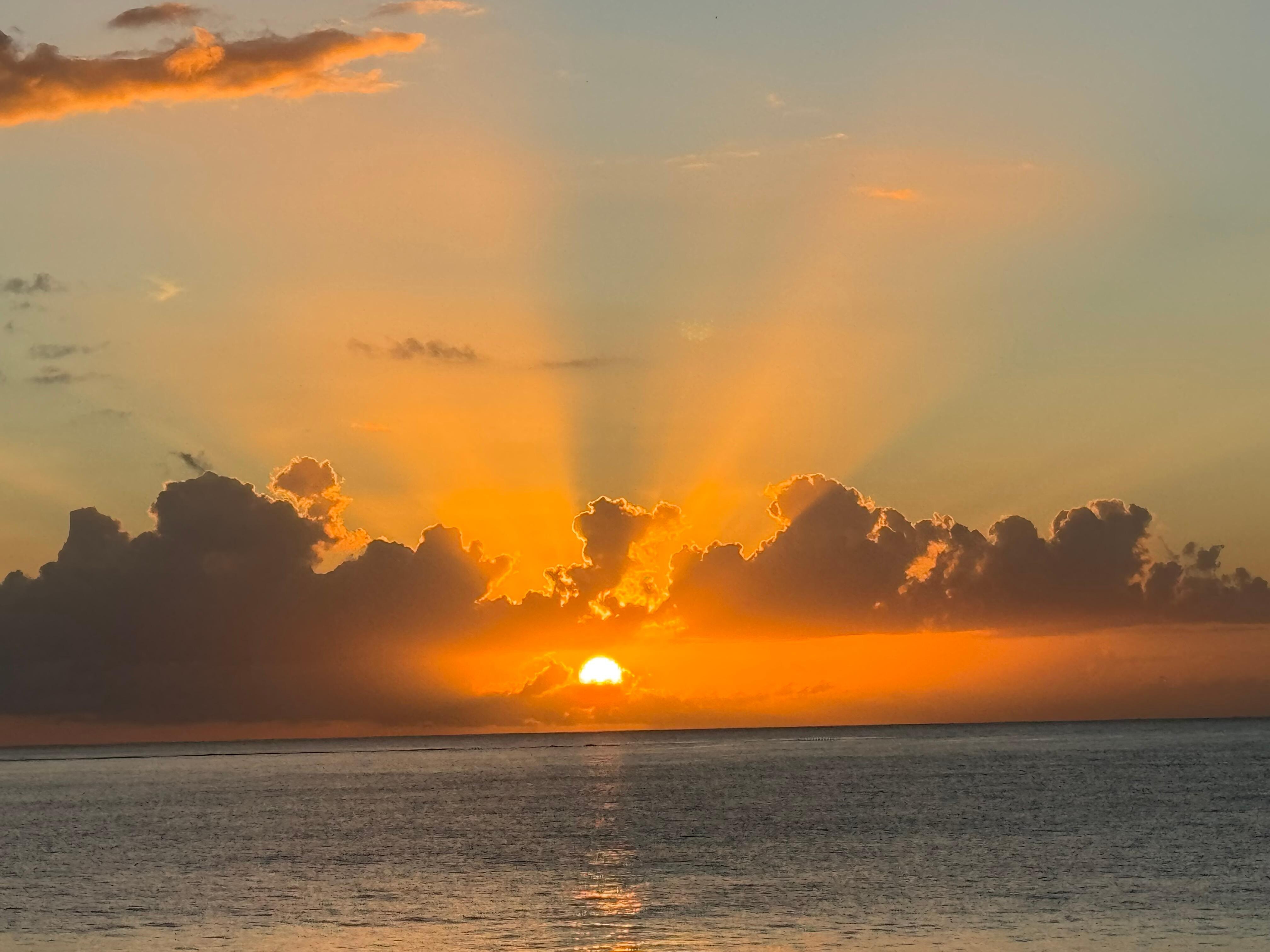 Sunset view from Paradise