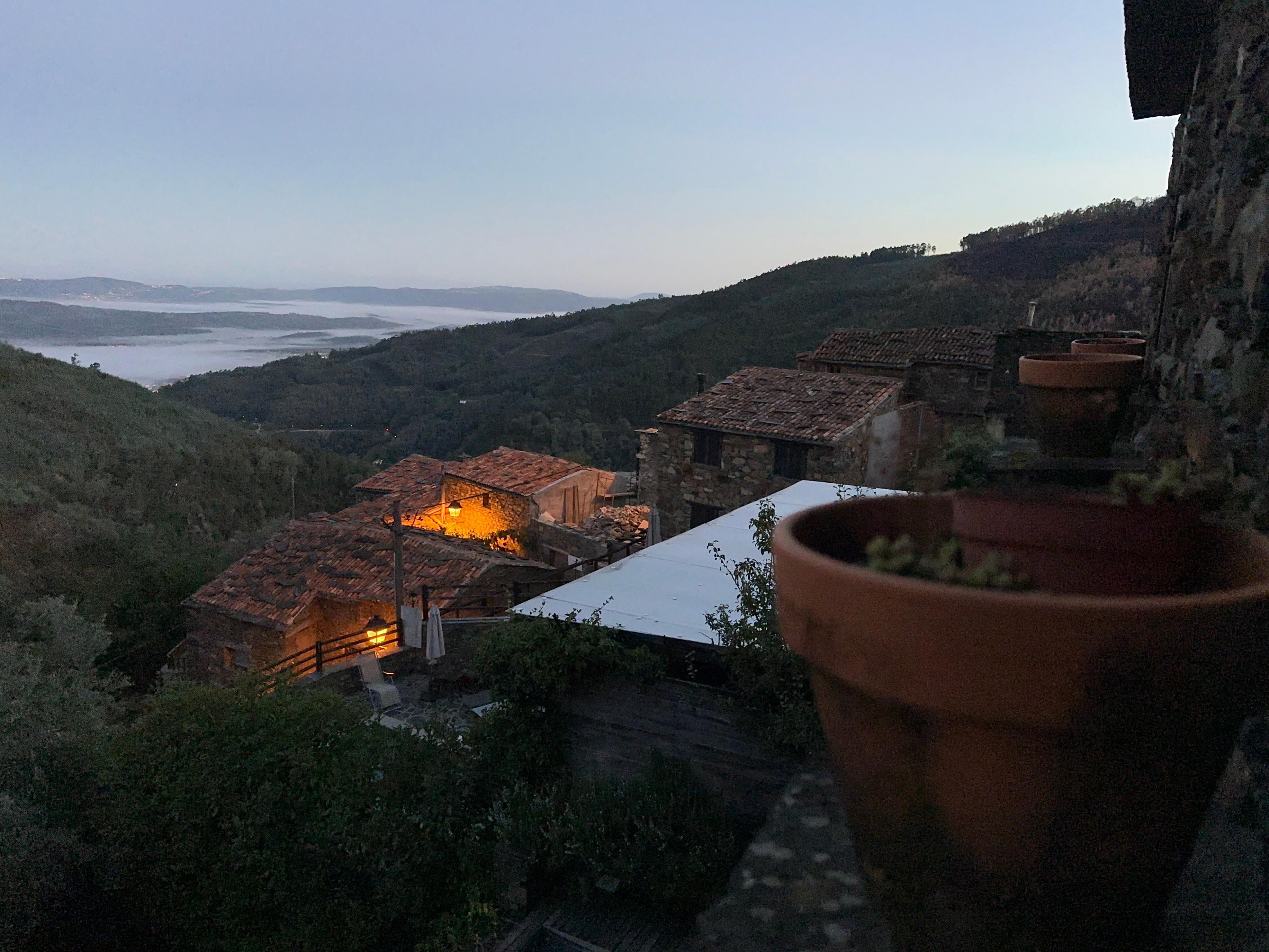 Our view from the window.