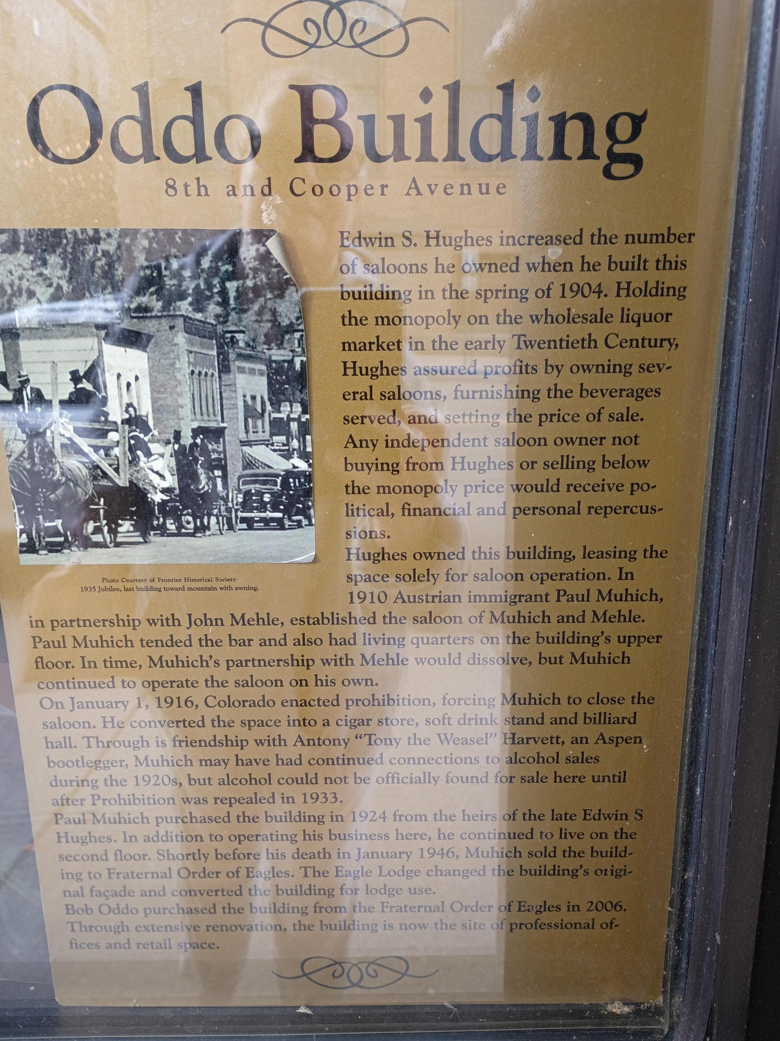 It's a historical site