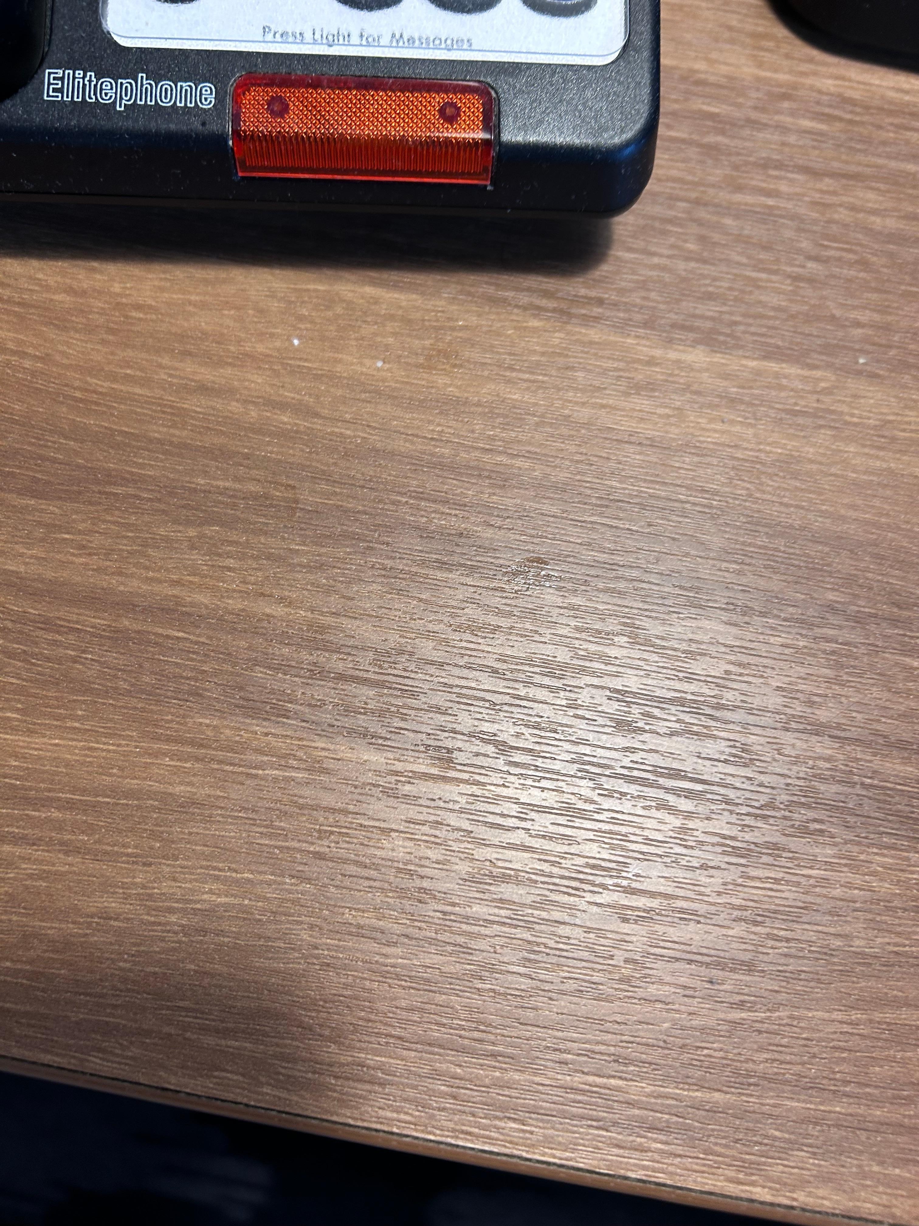 Sticky residue leftover.