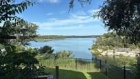 View of water from back porch