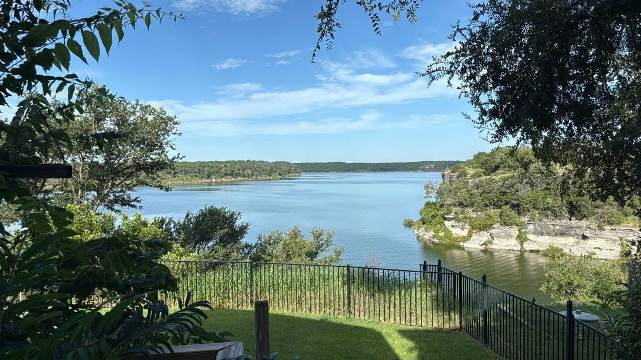 View of water from back porch 