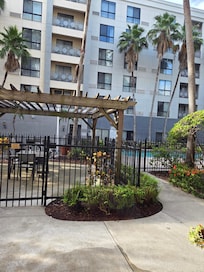 Pool area