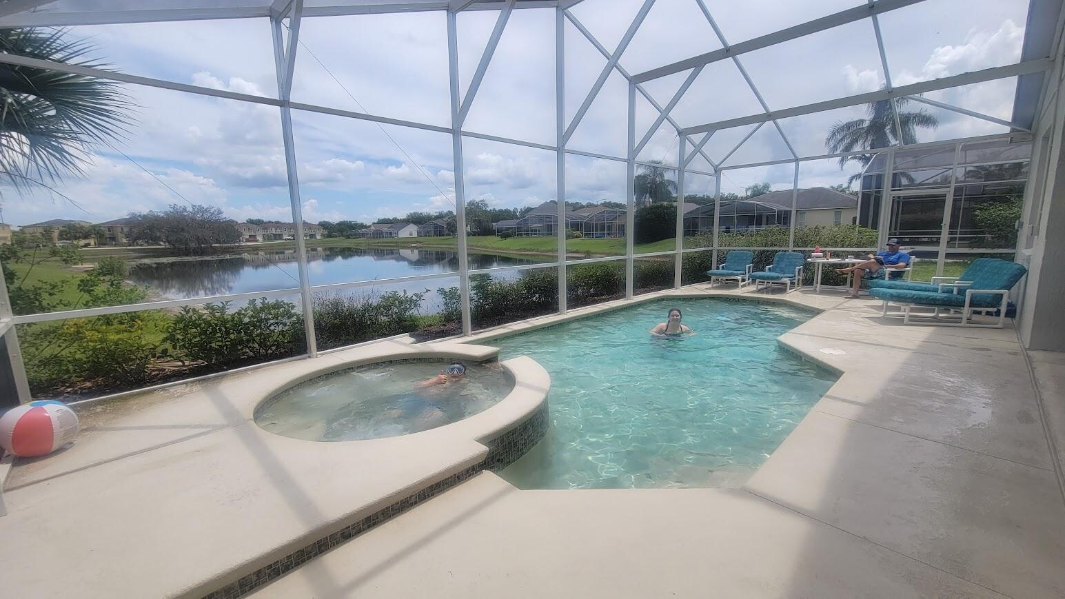 Plenty of room to play for our family.