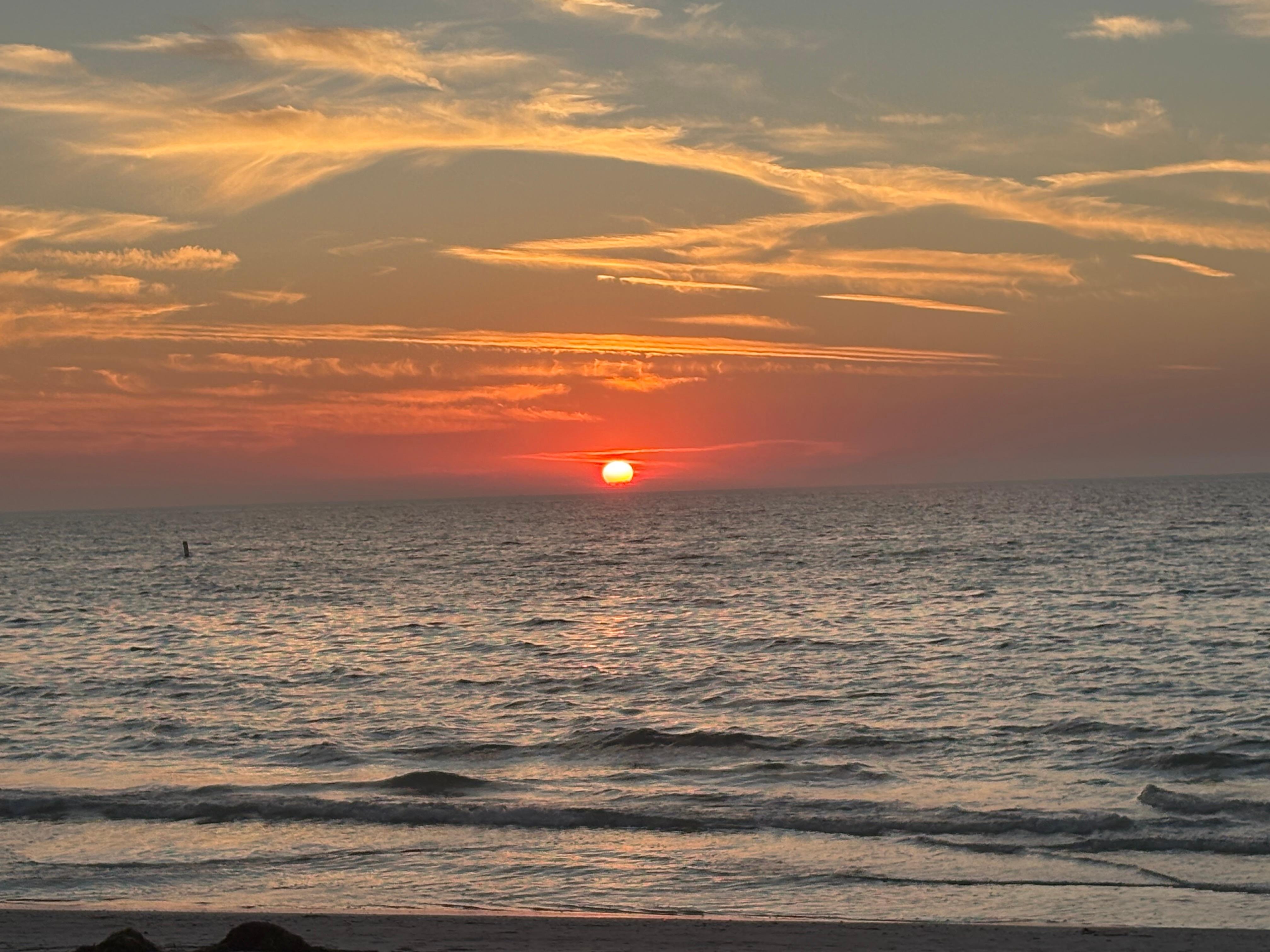 Fabulous sunsets and beautiful beaches. 