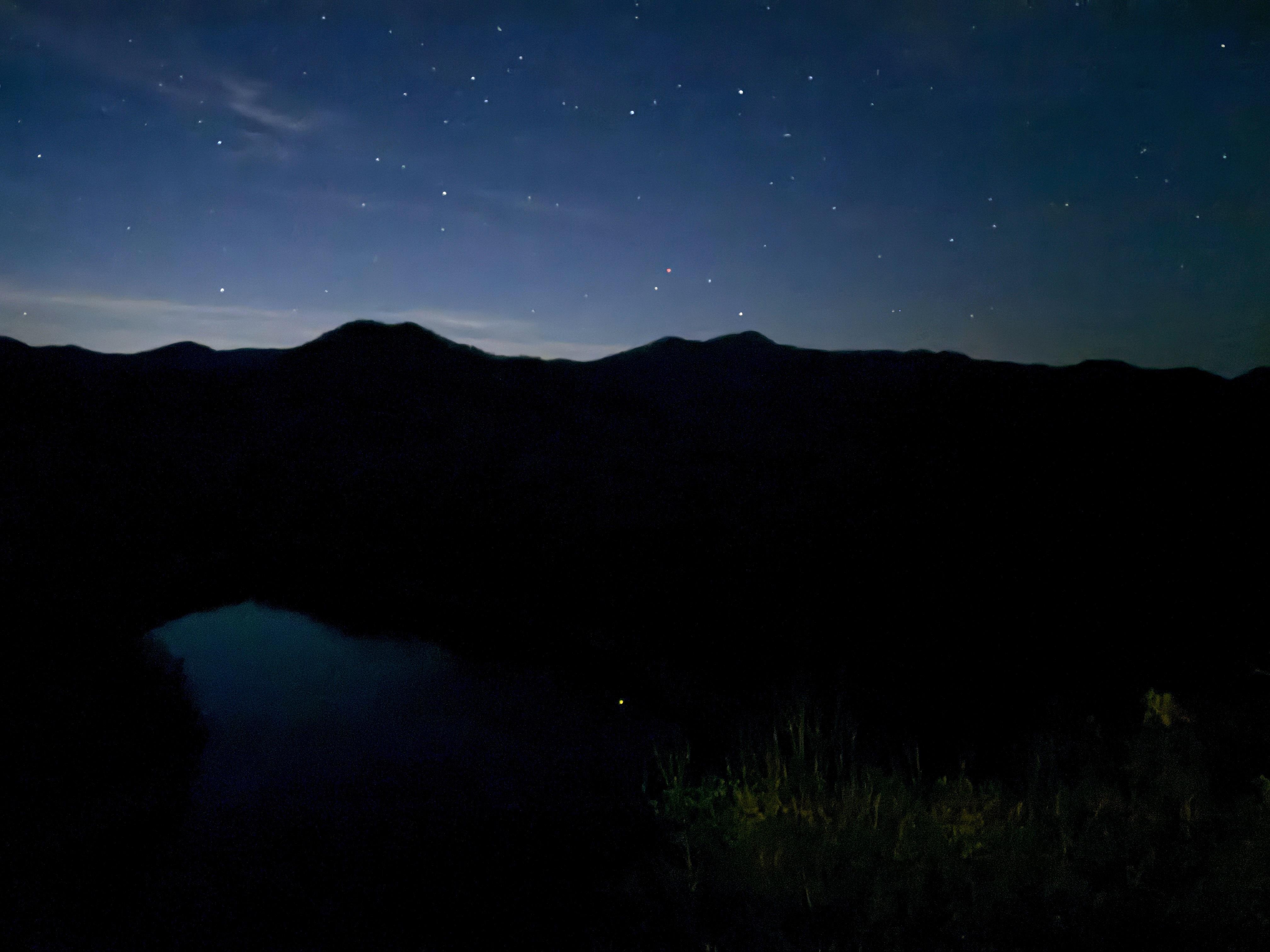 Stargazing from the deck