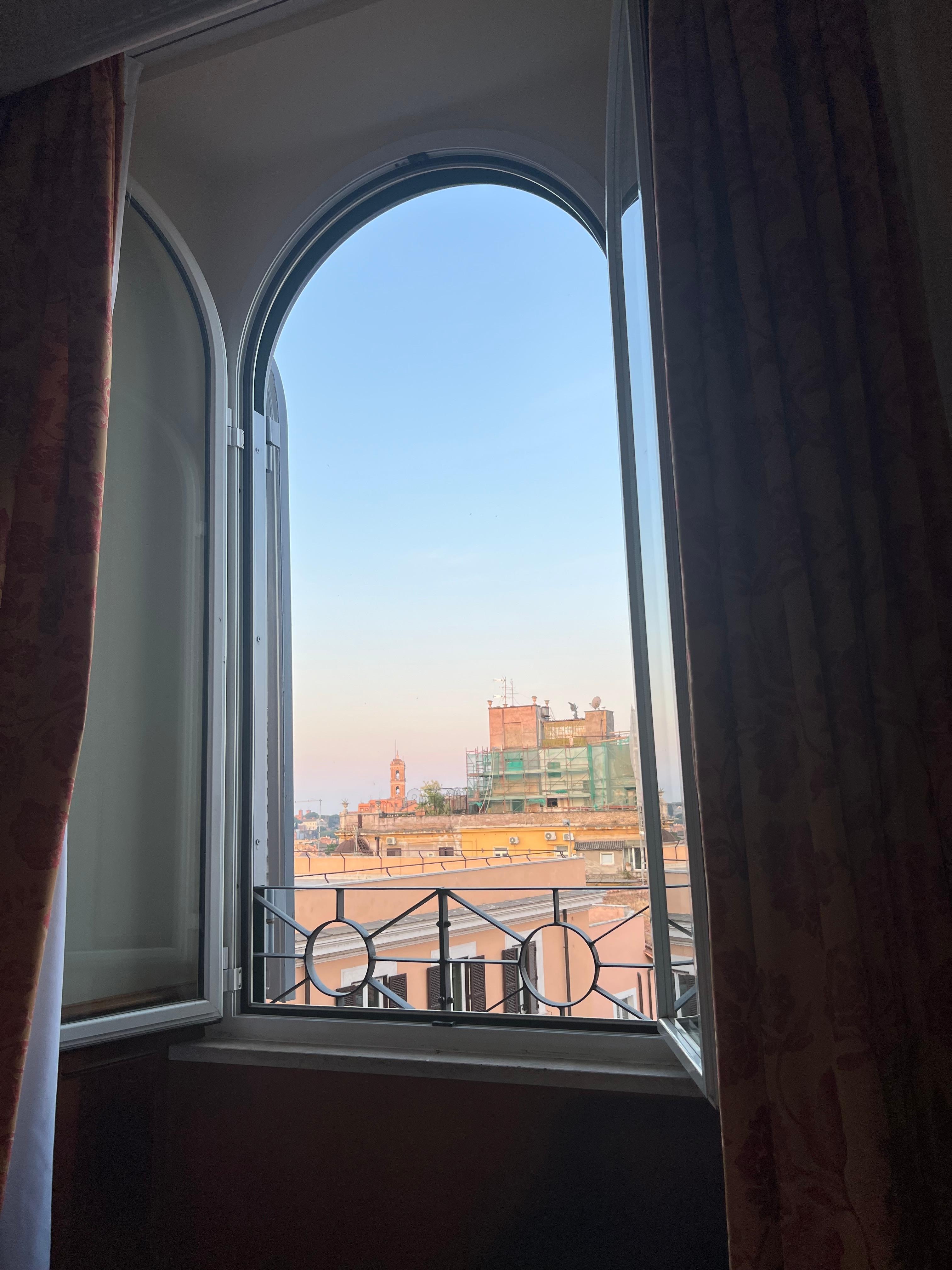 Good morning Rome! View from our room.