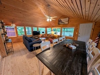 Living and dining area