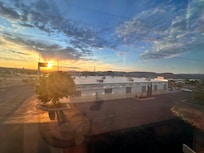 Sunrise virw from our room.