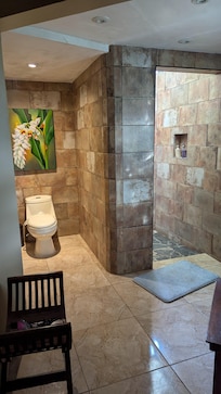 Our spa like bathroom