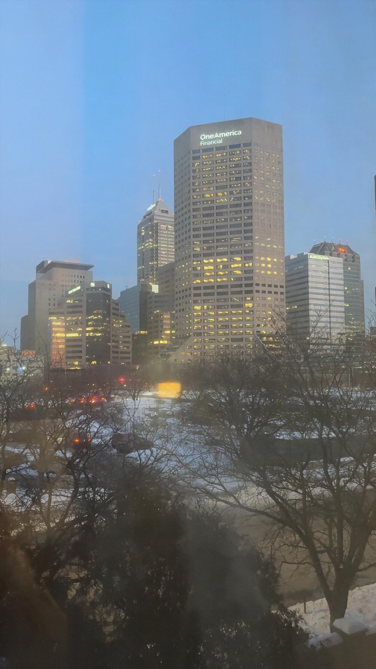 Our view from our room. 