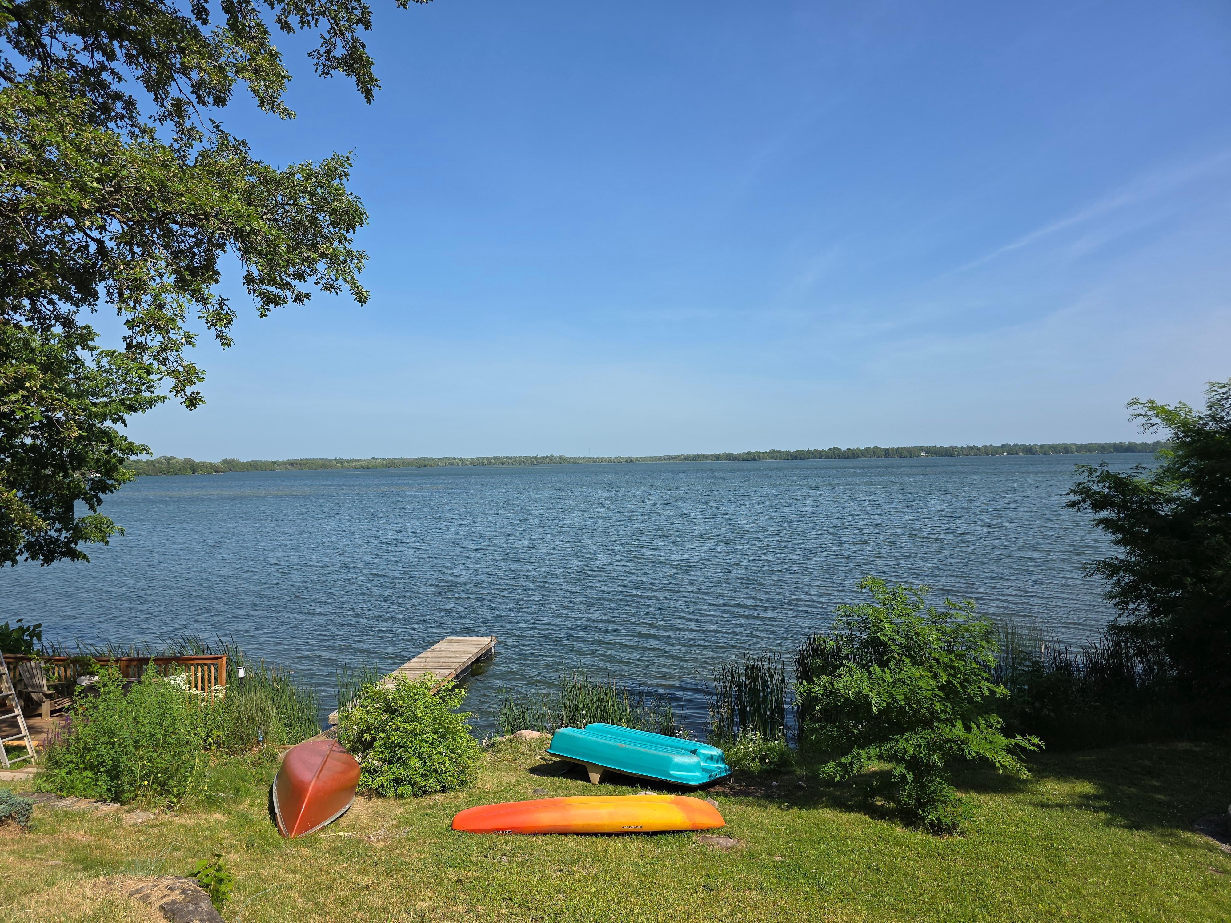 Canoe, paddle boat & kayak.