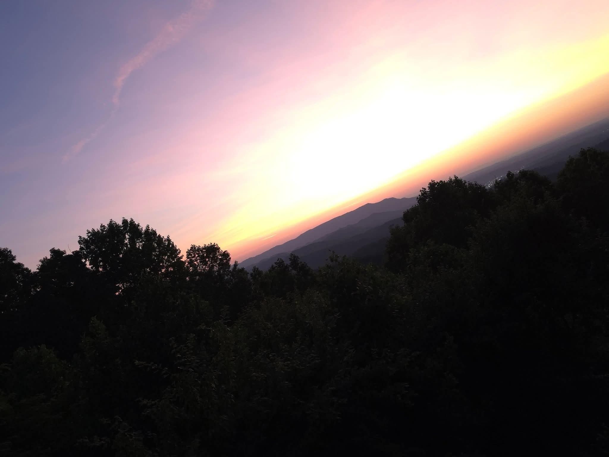 Beautiful views from rear deck