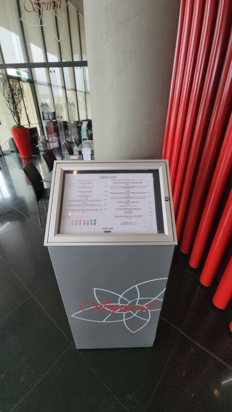 MENU DEL RESTAURANTE