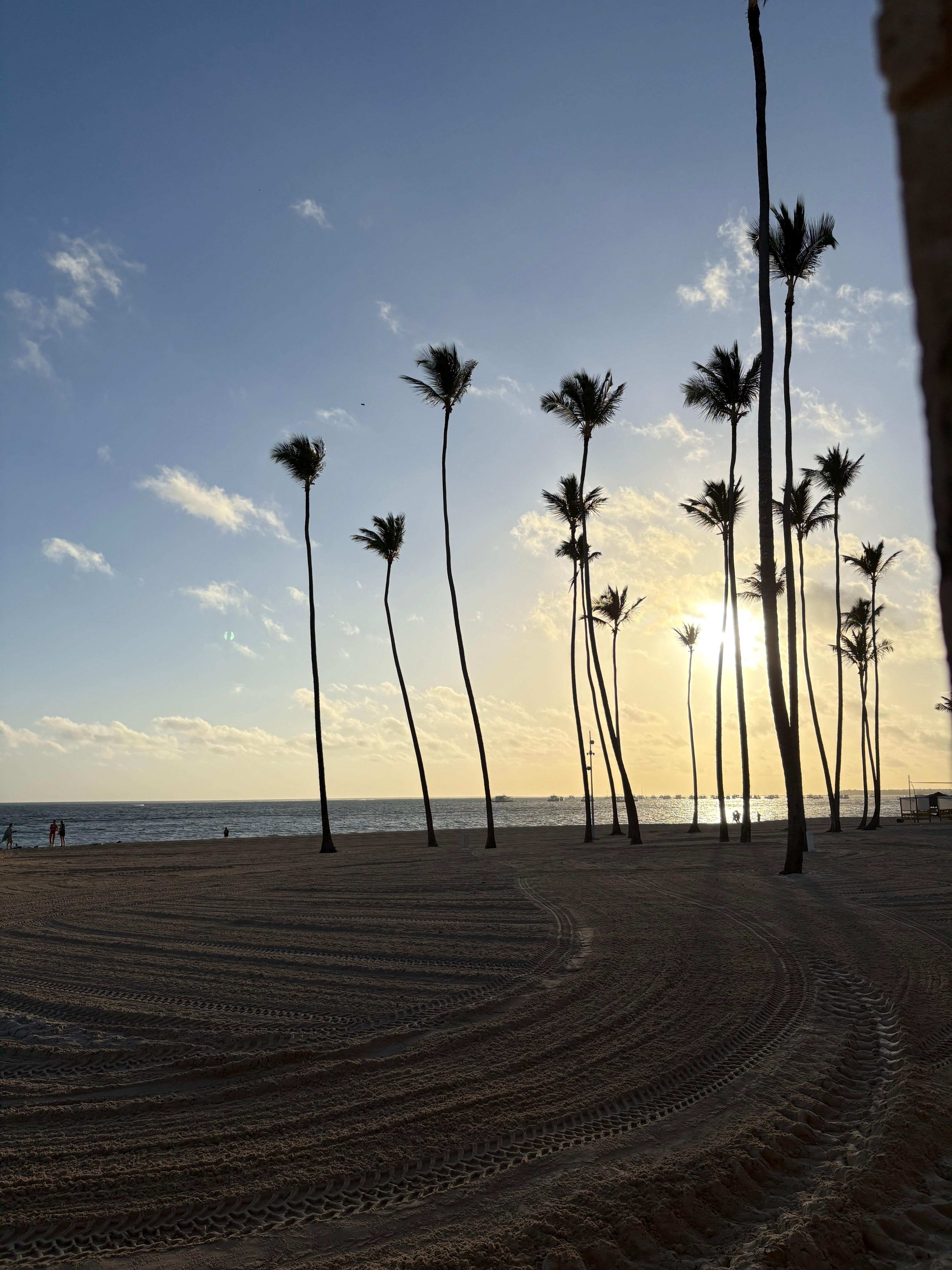 Amanecer en la playa 