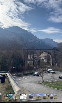 Vue de notre chambre