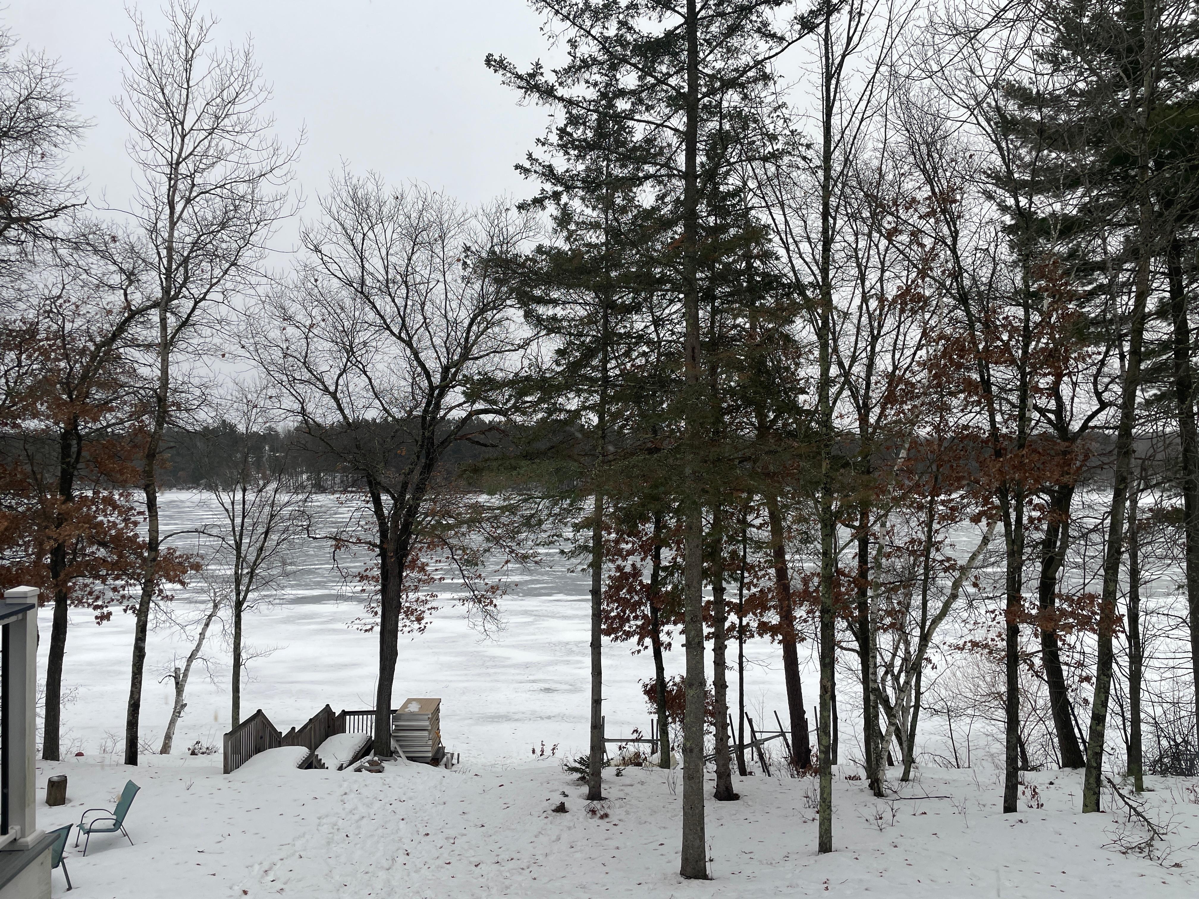 View from the bay window