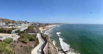 View from balcony towards Pismo Beach pier