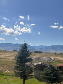 View outside one of the windows at the Retreat!