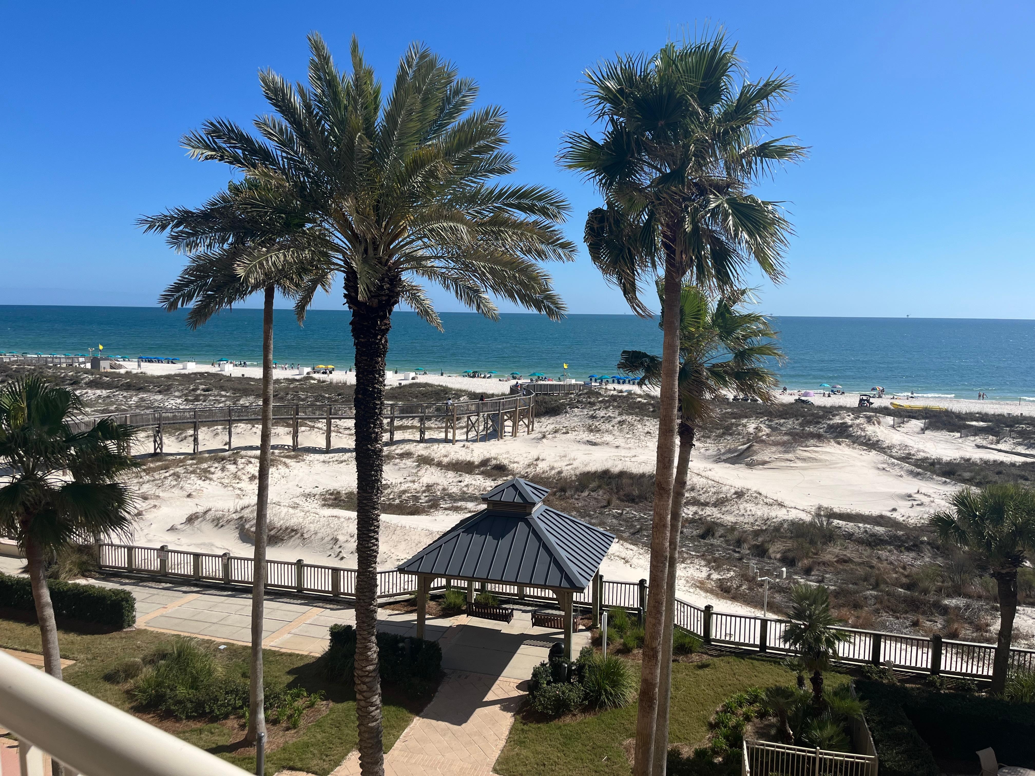 View from the balcony 