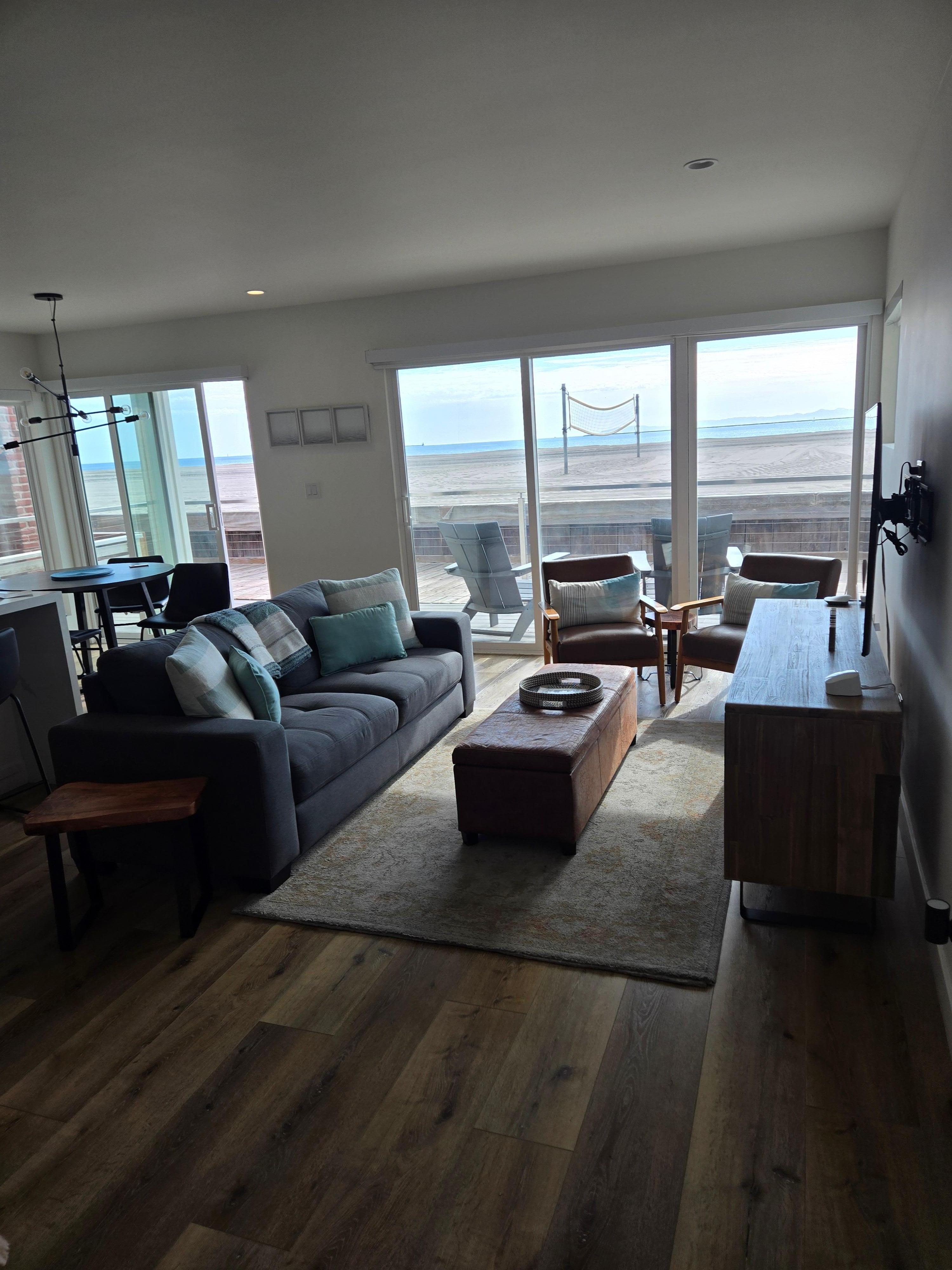 View standing in living room looking out! Everyone around the property was so friendly, nice and just first class place for sure!! Thank you!