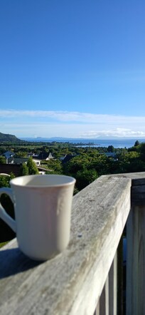 Stunning morning view of the Lake