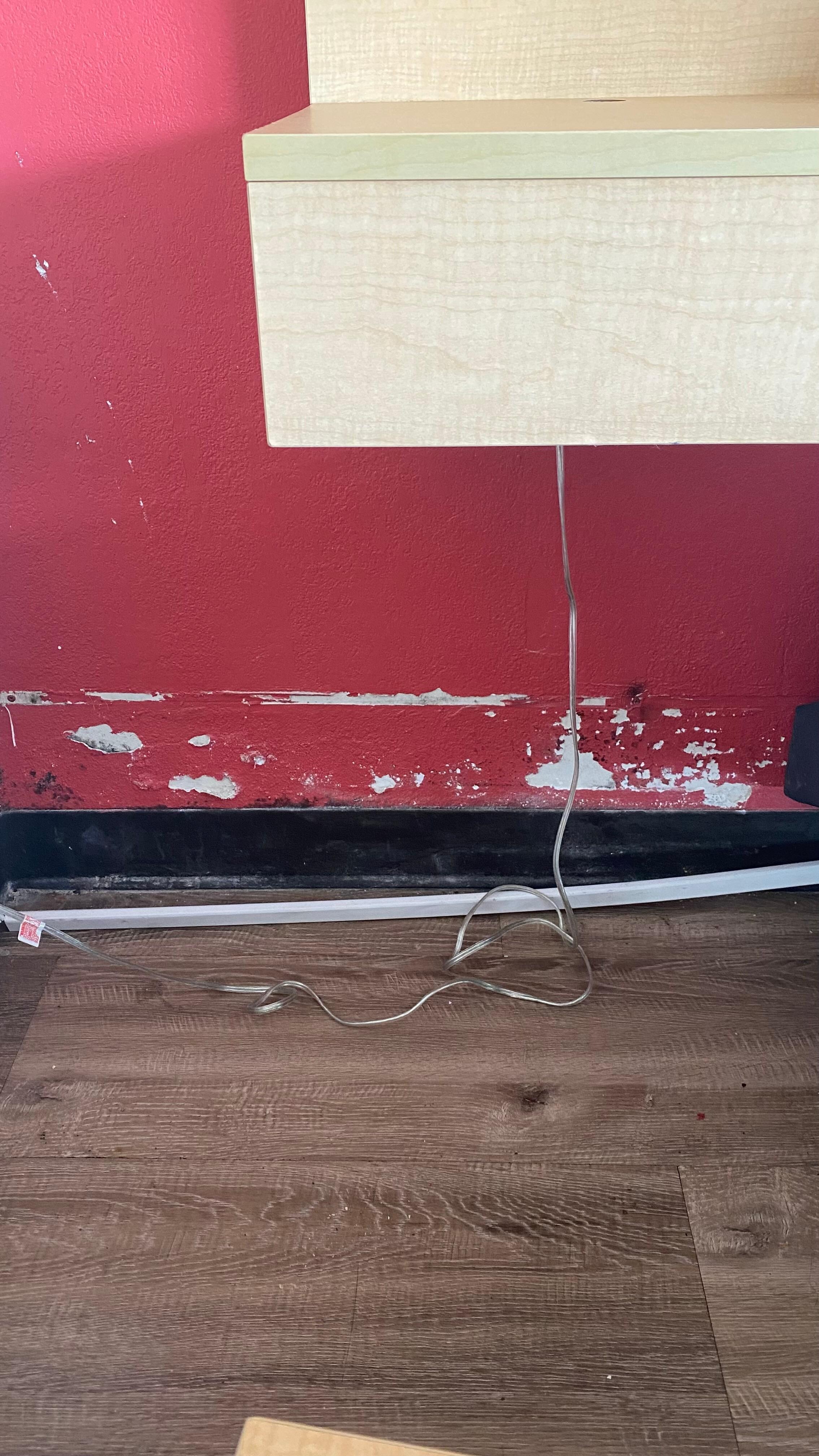 Cracked paint