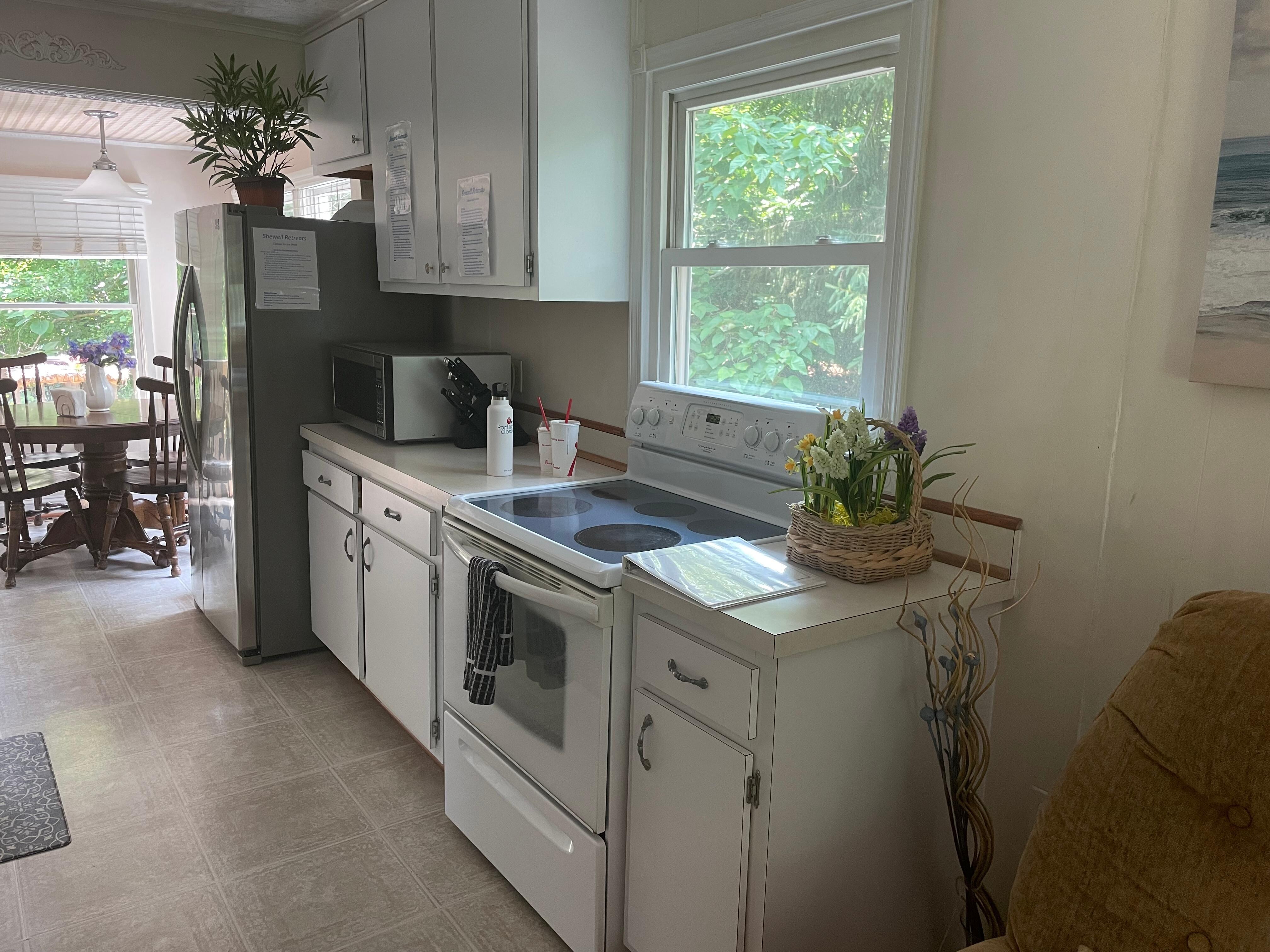 Plenty of space for cooking!