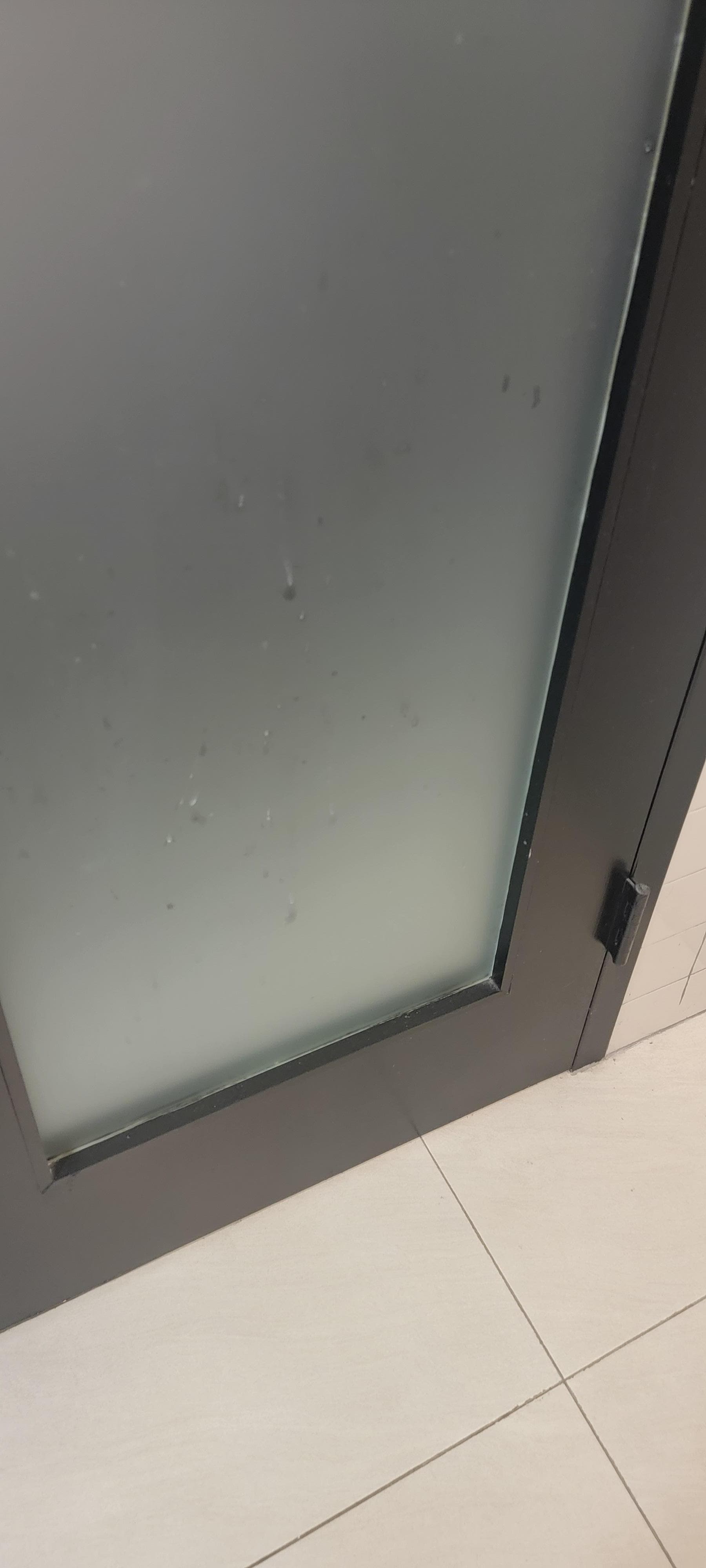 Dirty glass