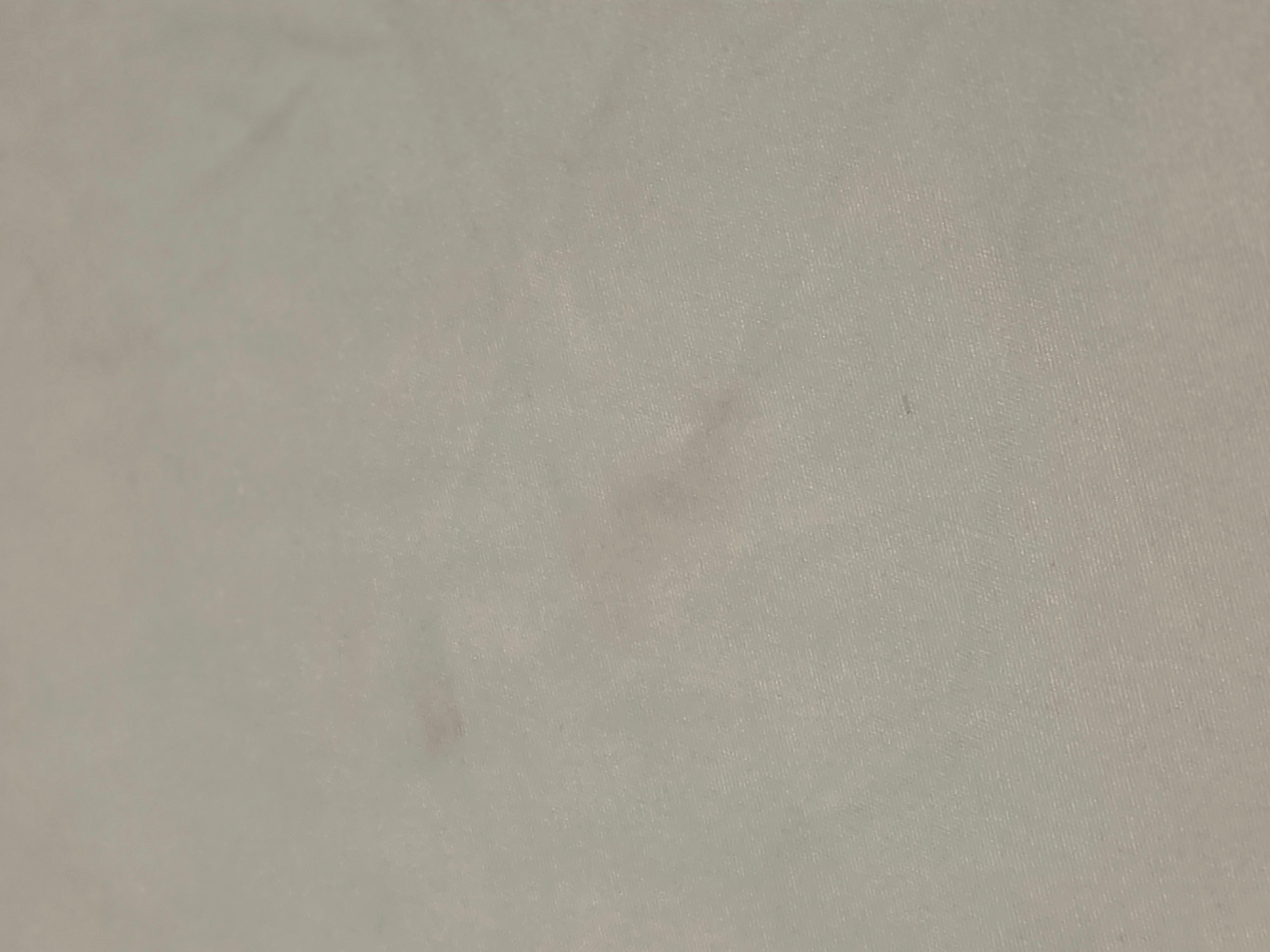 Stained sheets upon arrival