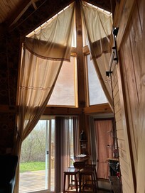 Front wall from inside.