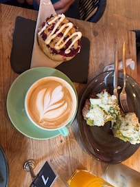 breakfast at the coffee shop