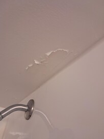 Patch work coming apart in shower