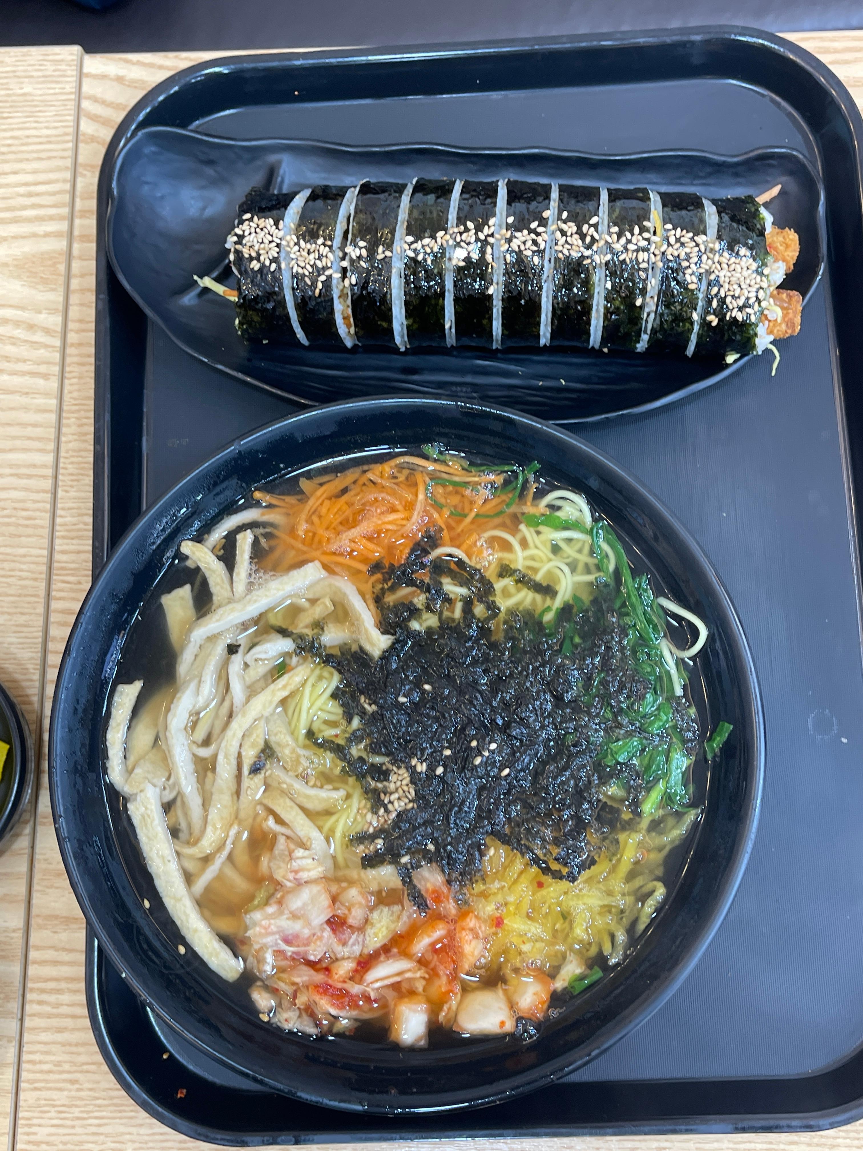 Snack shop nearby for less than $8 per item 